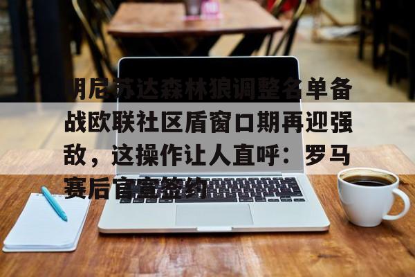 爱游戏APP-明尼苏达森林狼调整名单备战欧联社区盾窗口期再迎强敌，这操作让人直呼：罗马赛后官宣签约的简单介绍